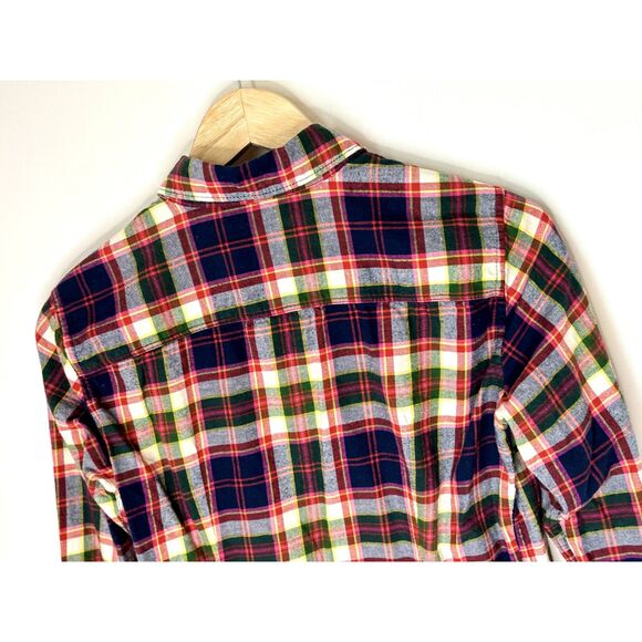 Eddie Bauer Women's Classic Plaid Shirt Size Small 100% Cotton G92 - Picture 12 of 13